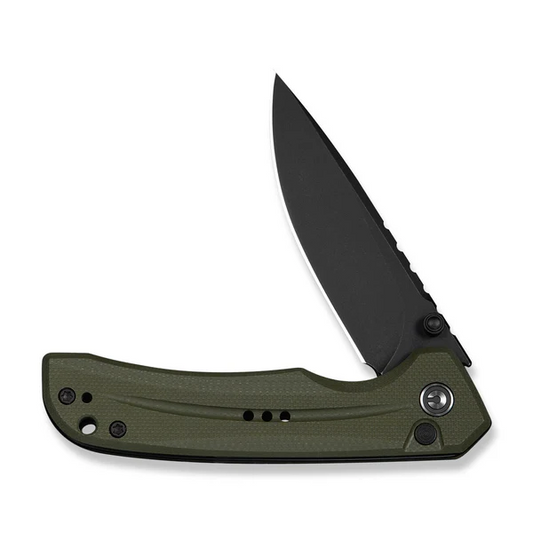 CIVIVI Knives™ Tarask Button Lock C25023C-2 OD Green G10 Nitro-V Stainless Steel Pocket Knife