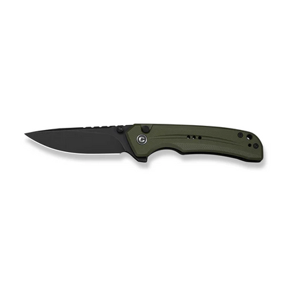 CIVIVI Knives™ Tarask Button Lock C25023C-2 OD Green G10 Nitro-V Stainless Steel Pocket Knife