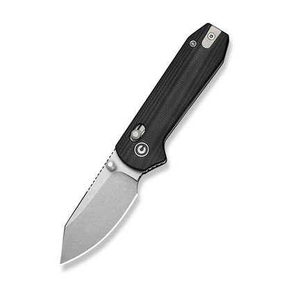 CIVIVI Knives™ Lil Yonder Crossbar Lock C25025B-1 Black G10 14C28N Stainless Steel Pocket Knife