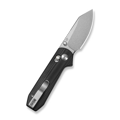 CIVIVI Knives™ Lil Yonder Crossbar Lock C25025B-1 Black G10 14C28N Stainless Steel Pocket Knife