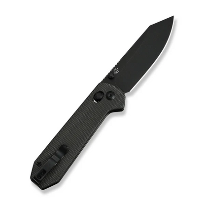 CIVIVI Knives™ Over Yonder Crossbar Lock C25027-1 Green Canvas Micarta 14C28N Stainless Steel Pocket Knife