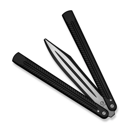 CIVIVI Knives™ Dracolisk Butterfly Trainer C25028-1 Black Anodized Aluminum 9Cr18MoV Stainless Steel Pocket Knife