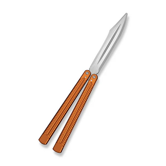 CIVIVI Knives™ Dracolisk Butterfly Trainer C25028-2 Orange Anodized Aluminum 9Cr18MoV Stainless Steel Pocket Knife