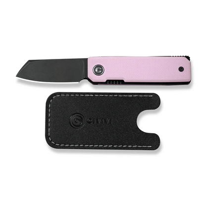 CIVIVI Knives™ Kukei Liner Lock C25036-1 Powder Pink G10 Nitro-V Stainless Steel Pocket Knife