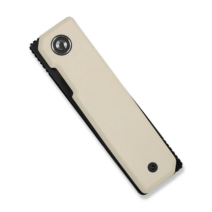 CIVIVI Knives™ Kukei Liner Lock C25036-3 White G10 Nitro-V Stainless Steel Pocket Knife