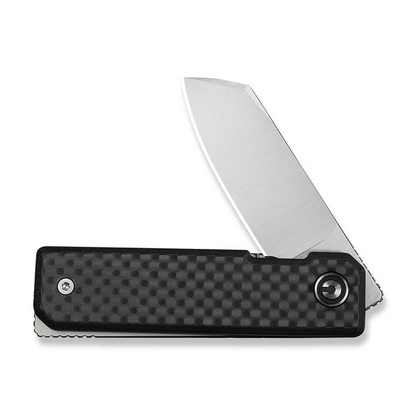 CIVIVI Knives™ Kukei Liner Lock C25036-4 Black G10 & Carbon Fiber Nitro-V Stainless Steel Pocket Knife