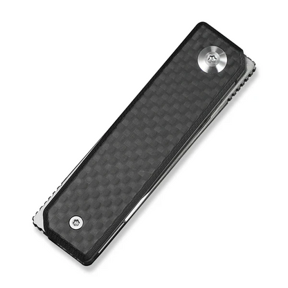 CIVIVI Knives™ Kukei Liner Lock C25036-4 Black G10 & Carbon Fiber Nitro-V Stainless Steel Pocket Knife