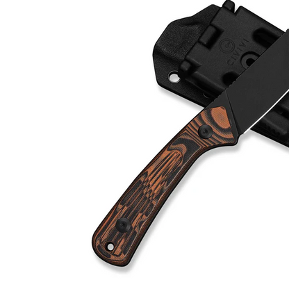 CIVIVI Knives™ Carveth Fixed Blade C25040-2 Orange & Black G10 AEB-L Stainless Steel Knife