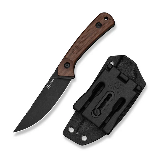 CIVIVI Knives™ Carveth Fixed Blade C25040-3 Guibourtia Wood AEB-L Stainless Steel Knife