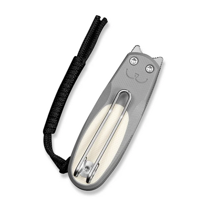 CIVIVI Knives™ Purr Slip Joint C25054-1 Gray & White G10 Nitro-V Stainless Steel Pocket Knife