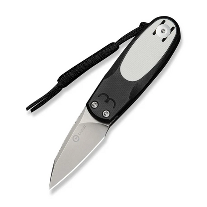 CIVIVI Knives™ Purr Slip Joint C25054-2 Black & White G10 Nitro-V Stainless Steel Pocket Knife