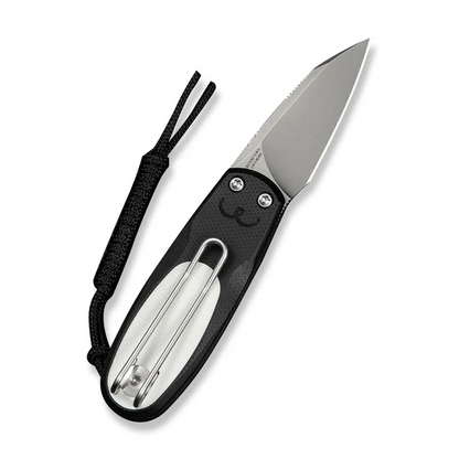 CIVIVI Knives™ Purr Slip Joint C25054-2 Black & White G10 Nitro-V Stainless Steel Pocket Knife