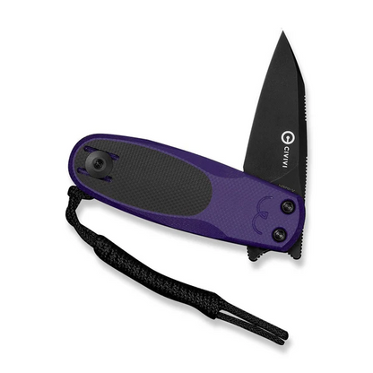 CIVIVI Knives™ Purr Slip Joint C25054-3 Purple & Black G10 Nitro-V Stainless Steel Pocket Knife