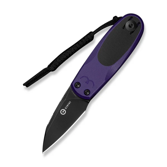 CIVIVI Knives™ Purr Slip Joint C25054-3 Purple & Black G10 Nitro-V Stainless Steel Pocket Knife