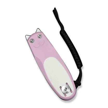 CIVIVI Knives™ Purr Slip Joint C25054-4 Pink & White G10 Nitro-V Stainless Steel Pocket Knife