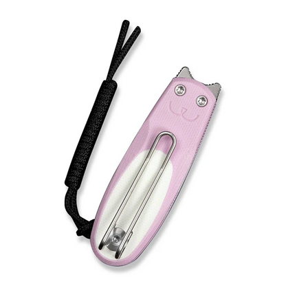 CIVIVI Knives™ Purr Slip Joint C25054-4 Pink & White G10 Nitro-V Stainless Steel Pocket Knife
