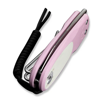 CIVIVI Knives™ Purr Slip Joint C25054-4 Pink & White G10 Nitro-V Stainless Steel Pocket Knife