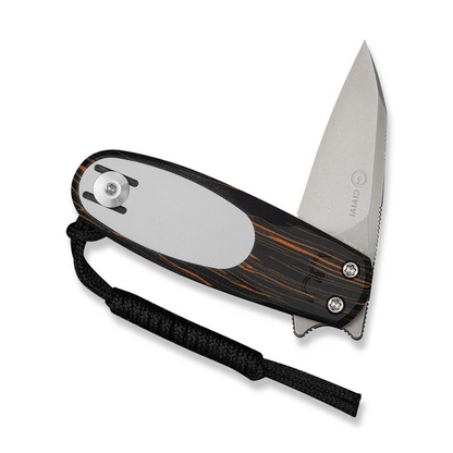CIVIVI Knives™ Purr Slip Joint C25054-5 Orange, Black & White G10 Nitro-V Stainless Steel Pocket Knife