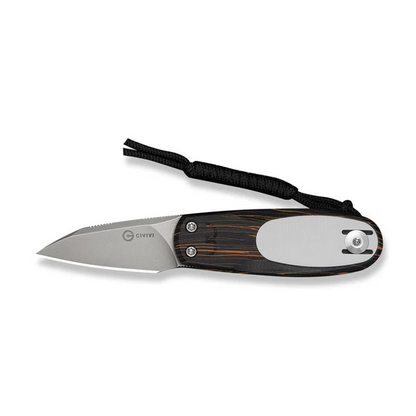 CIVIVI Knives™ Purr Slip Joint C25054-5 Orange, Black & White G10 Nitro-V Stainless Steel Pocket Knife