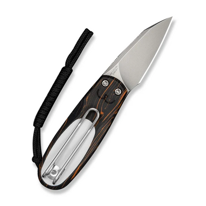 CIVIVI Knives™ Purr Slip Joint C25054-5 Orange, Black & White G10 Nitro-V Stainless Steel Pocket Knife