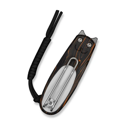 CIVIVI Knives™ Purr Slip Joint C25054-5 Orange, Black & White G10 Nitro-V Stainless Steel Pocket Knife