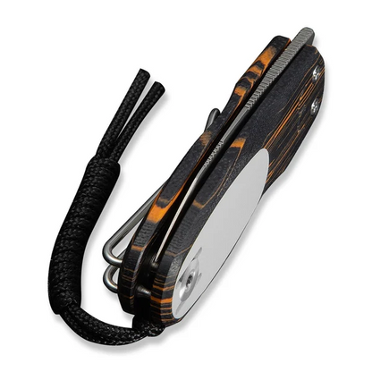 CIVIVI Knives™ Purr Slip Joint C25054-5 Orange, Black & White G10 Nitro-V Stainless Steel Pocket Knife