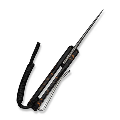 CIVIVI Knives™ Purr Slip Joint C25054-5 Orange, Black & White G10 Nitro-V Stainless Steel Pocket Knife