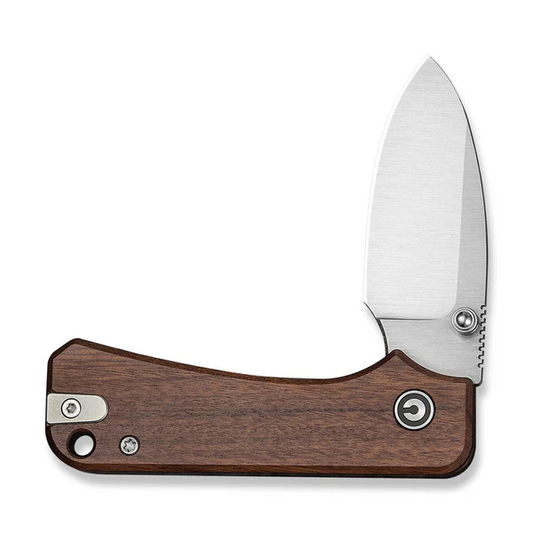 CIVIVI Knives™ Baby Banter Slip Joint C25066A-2 Guibourtia Wood Nitro-V Stainless Steel Pocket Knife