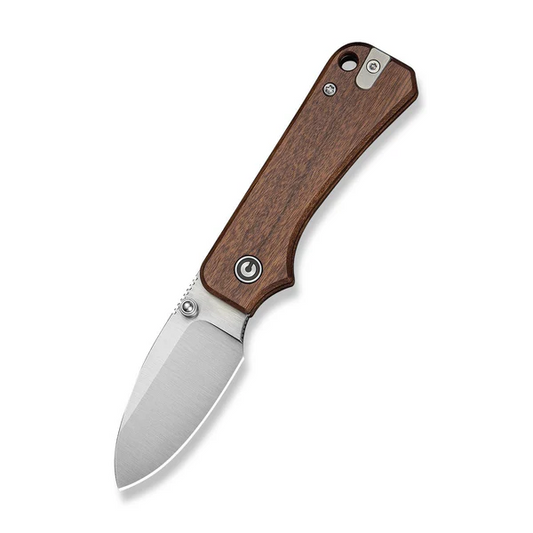 CIVIVI Knives™ Baby Banter Slip Joint C25066A-2 Guibourtia Wood Nitro-V Stainless Steel Pocket Knife