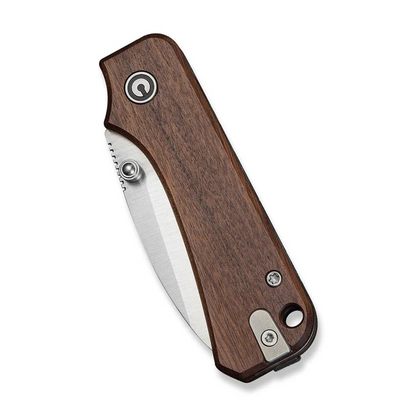 CIVIVI Knives™ Baby Banter Slip Joint C25066A-2 Guibourtia Wood Nitro-V Stainless Steel Pocket Knife