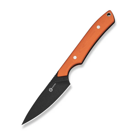 CIVIVI Knives™ High Grass Field Fixed Blade C25084-1 Orange G10 14C28N Stainless Steel Knife