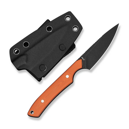 CIVIVI Knives™ High Grass Field Fixed Blade C25084-1 Orange G10 14C28N Stainless Steel Knife