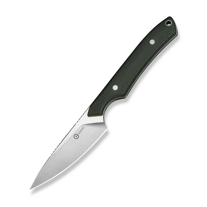 CIVIVI Knives™ High Grass Field Fixed Blade C25084-2 Green Canvas Micarta 14C28N Stainless Steel Knife
