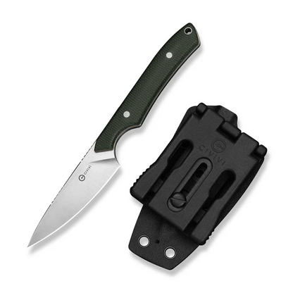 CIVIVI Knives™ High Grass Field Fixed Blade C25084-2 Green Canvas Micarta 14C28N Stainless Steel Knife