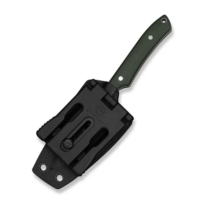 CIVIVI Knives™ High Grass Field Fixed Blade C25084-2 Green Canvas Micarta 14C28N Stainless Steel Knife