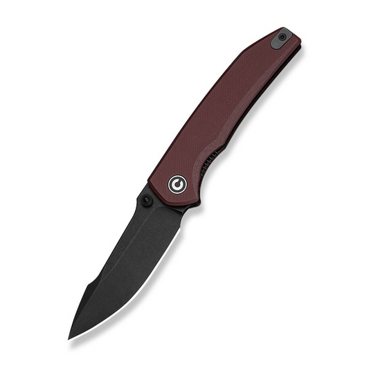 CIVIVI Knives™ Ryson-E Liner Lock C25097-1 Burgundy G10 14C28N Stainless Steel Pocket Knife