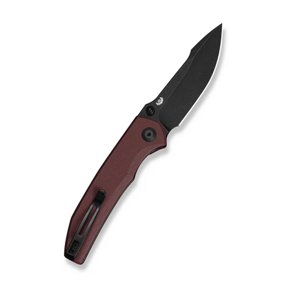 CIVIVI Knives™ Ryson-E Liner Lock C25097-1 Burgundy G10 14C28N Stainless Steel Pocket Knife