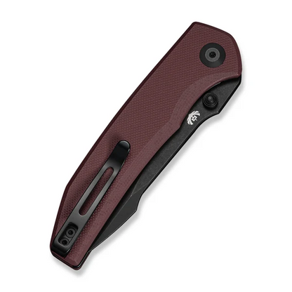 CIVIVI Knives™ Ryson-E Liner Lock C25097-1 Burgundy G10 14C28N Stainless Steel Pocket Knife