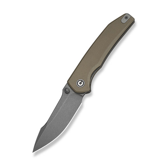 CIVIVI Knives™ Ryson-E Liner Lock C25097-2 Tan G10 14C28N Stainless Steel Pocket Knife