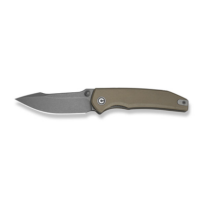 CIVIVI Knives™ Ryson-E Liner Lock C25097-2 Tan G10 14C28N Stainless Steel Pocket Knife