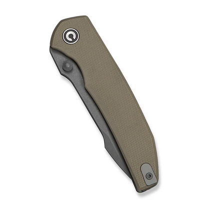 CIVIVI Knives™ Ryson-E Liner Lock C25097-2 Tan G10 14C28N Stainless Steel Pocket Knife