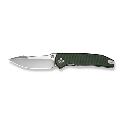 CIVIVI Knives™ Ryson-E Liner Lock C25097-3 Dark Green Canvas Micarta 14C28N Stainless Steel Pocket Knife