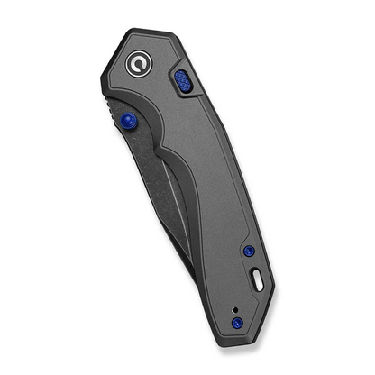 CIVIVI Knives™ Elite Brova Top Liner Lock CE25093-1 Gray Anodized Aluminum CPM S35VN Stainless Steel Pocket Knife