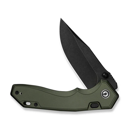 CIVIVI Knives™ Elite Brova Top Liner Lock CE25093-3 Forest Green Anodized Aluminum CPM S35VN Stainless Steel Pocket Knife