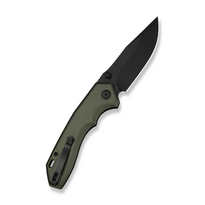 CIVIVI Knives™ Elite Brova Top Liner Lock CE25093-3 Forest Green Anodized Aluminum CPM S35VN Stainless Steel Pocket Knife