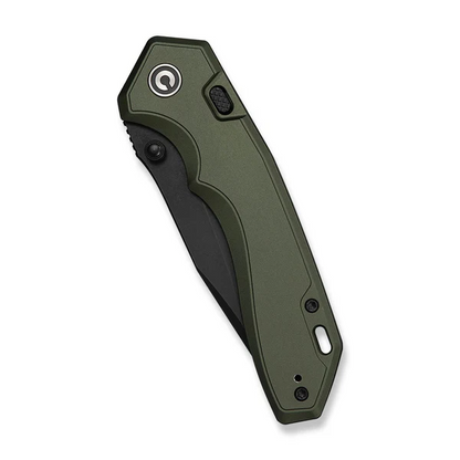 CIVIVI Knives™ Elite Brova Top Liner Lock CE25093-3 Forest Green Anodized Aluminum CPM S35VN Stainless Steel Pocket Knife