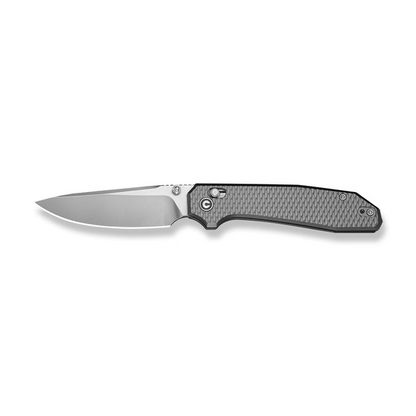 CIVIVI Knives™ Elite Tessera Crossbar Lock CE26029-1 Gray Anodized Aluminum CPM S35VN Stainless Steel Pocket Knife