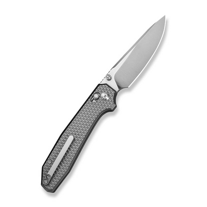 CIVIVI Knives™ Elite Tessera Crossbar Lock CE26029-1 Gray Anodized Aluminum CPM S35VN Stainless Steel Pocket Knife