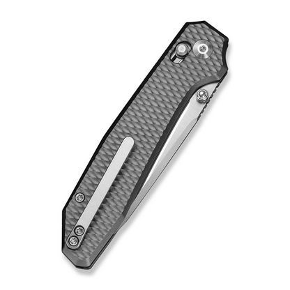 CIVIVI Knives™ Elite Tessera Crossbar Lock CE26029-1 Gray Anodized Aluminum CPM S35VN Stainless Steel Pocket Knife