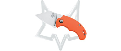 Fox Knives™ BB Drago Piemontes FX-519 O Orange FRN N690Co Stainless Steel Pocket Knife